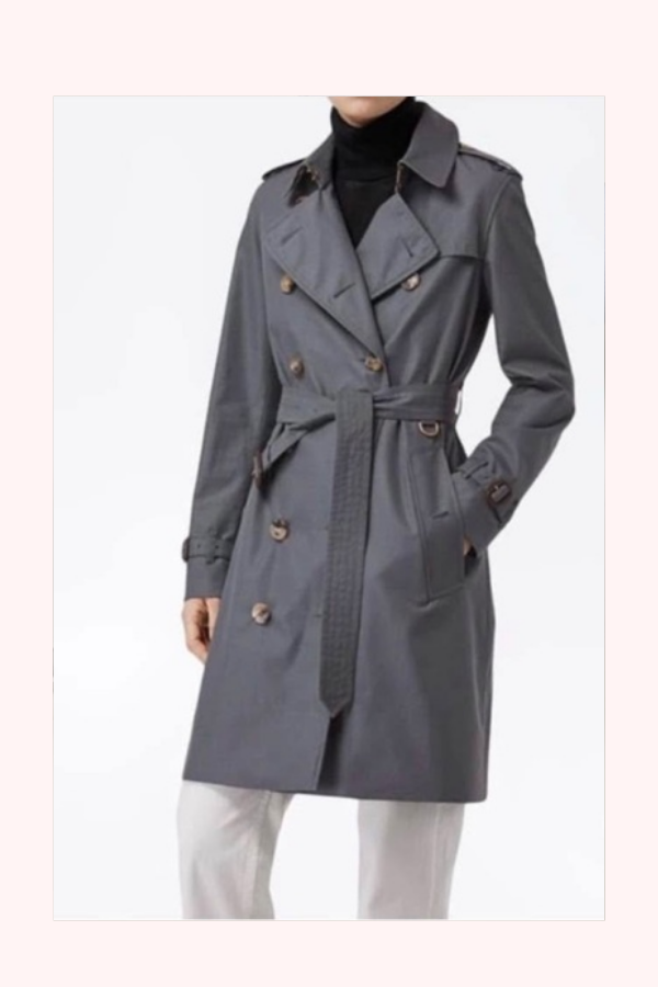Burberry Kensington Mid length Trench Coat
