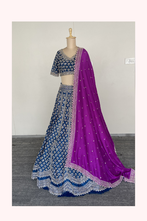 Anushree Reddy Embroidered Lehenga Set