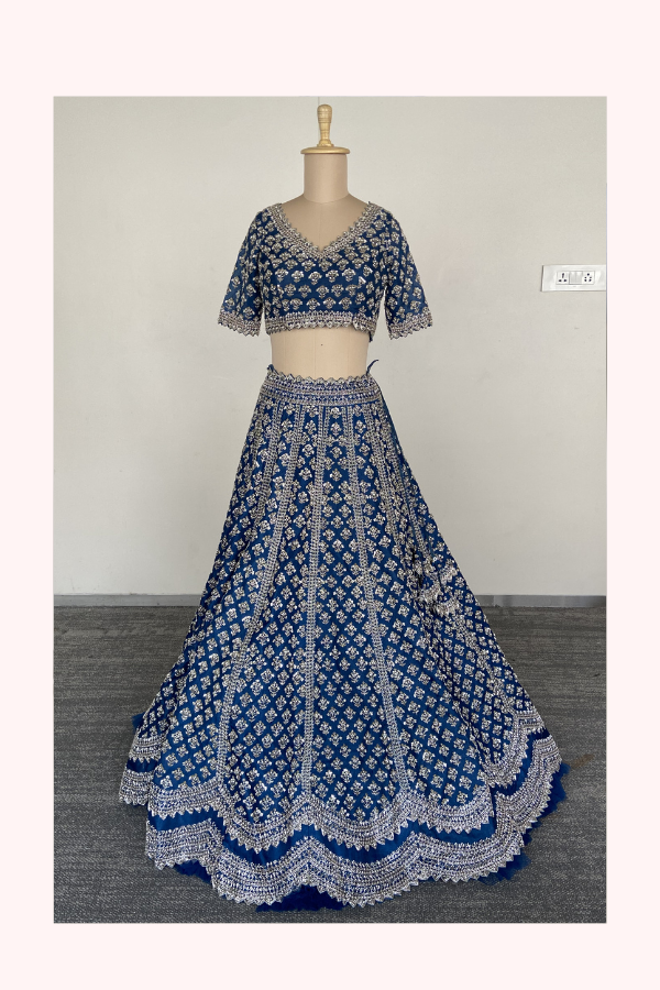 Anushree Reddy Embroidered Lehenga Set