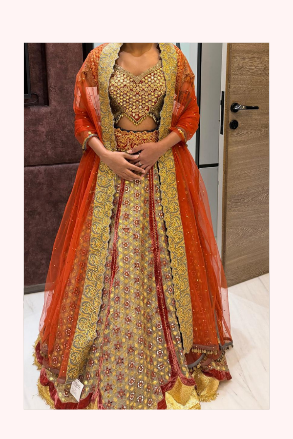 Gazal Gupta Embroidered Bridal Lehenga Set