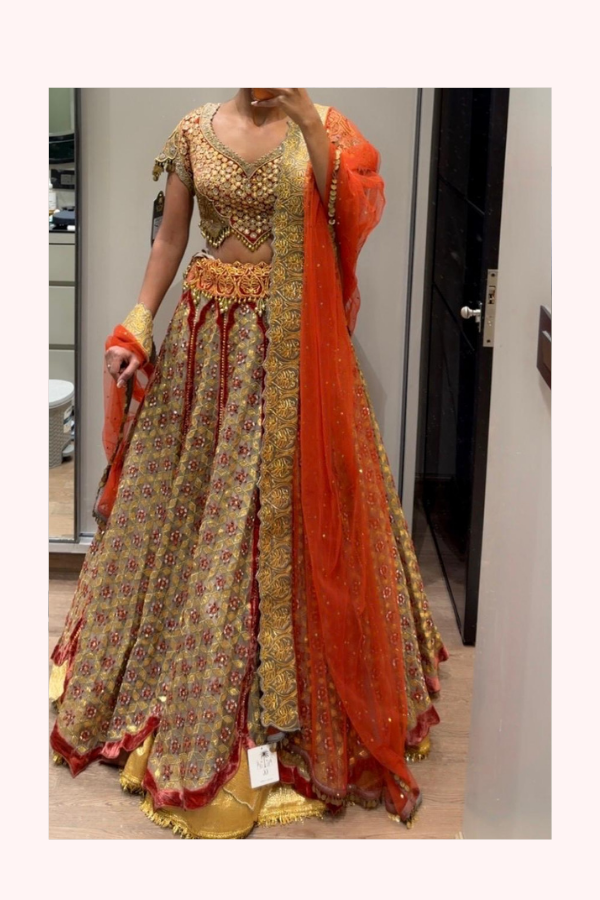 Gazal Gupta Embroidered Bridal Lehenga Set