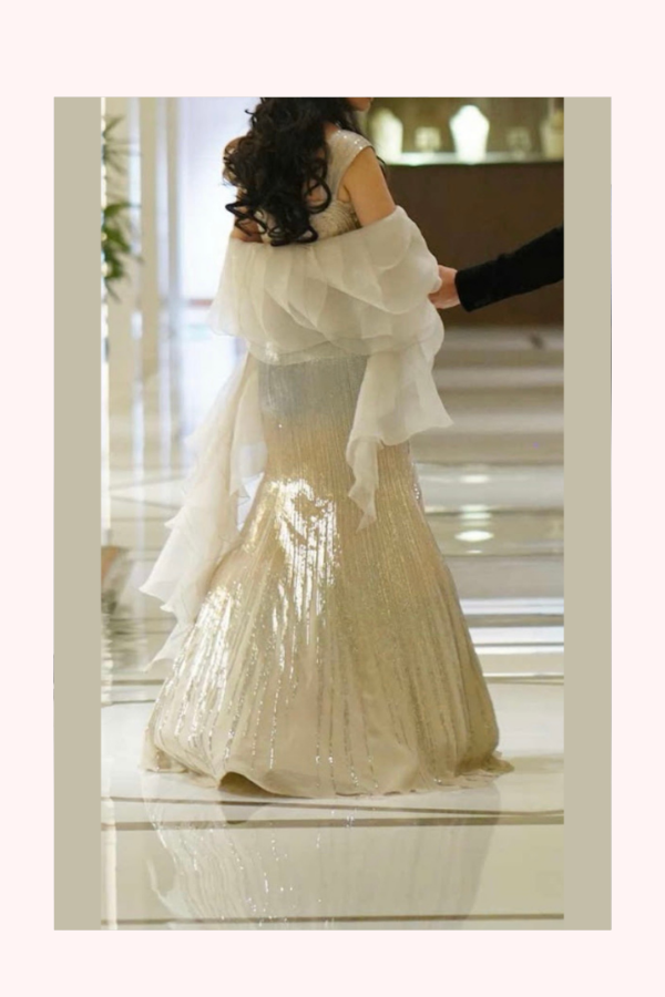 Gaurav Gupta Sculpted Lehenga Set