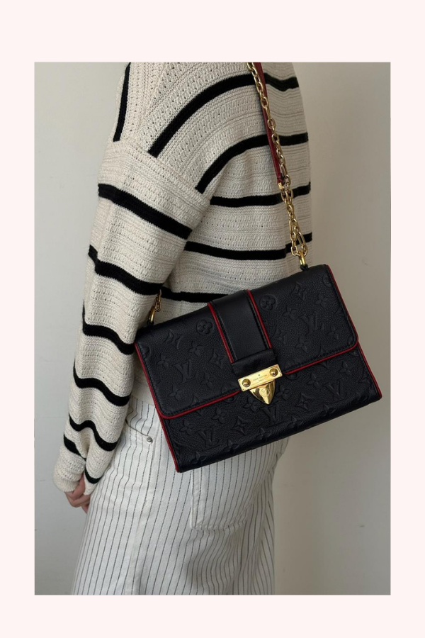 Louis Vuitton Saint Sulpice Monogram Empreinte Bag