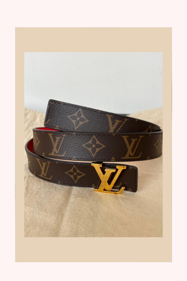 Louis Vuitton LV Initiales  Reversible Belt Size 36