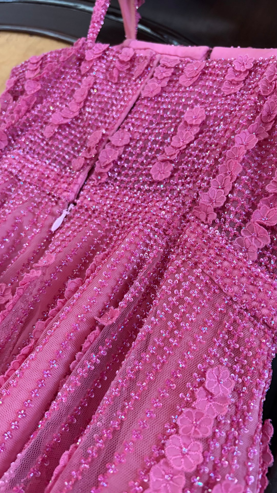 Sunaina Khera Pink Embellished Dress