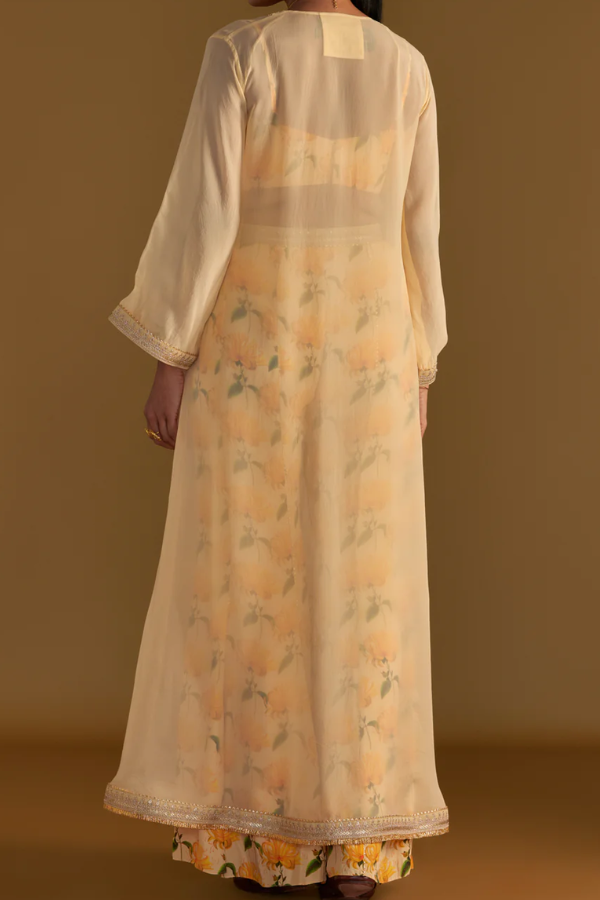 Masaba Vanilla Mist Cape Set