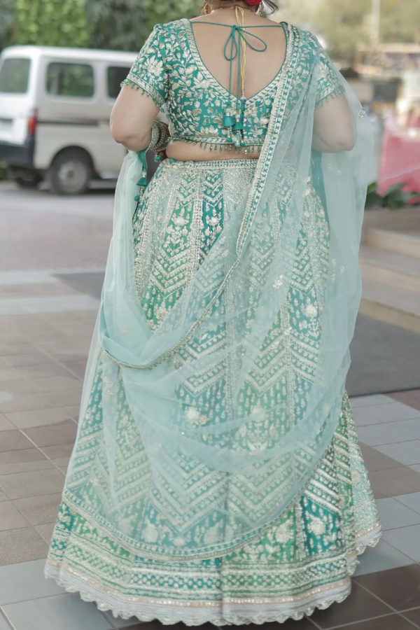 Shyam Narayan Prasad Embroidered Lehenga Set