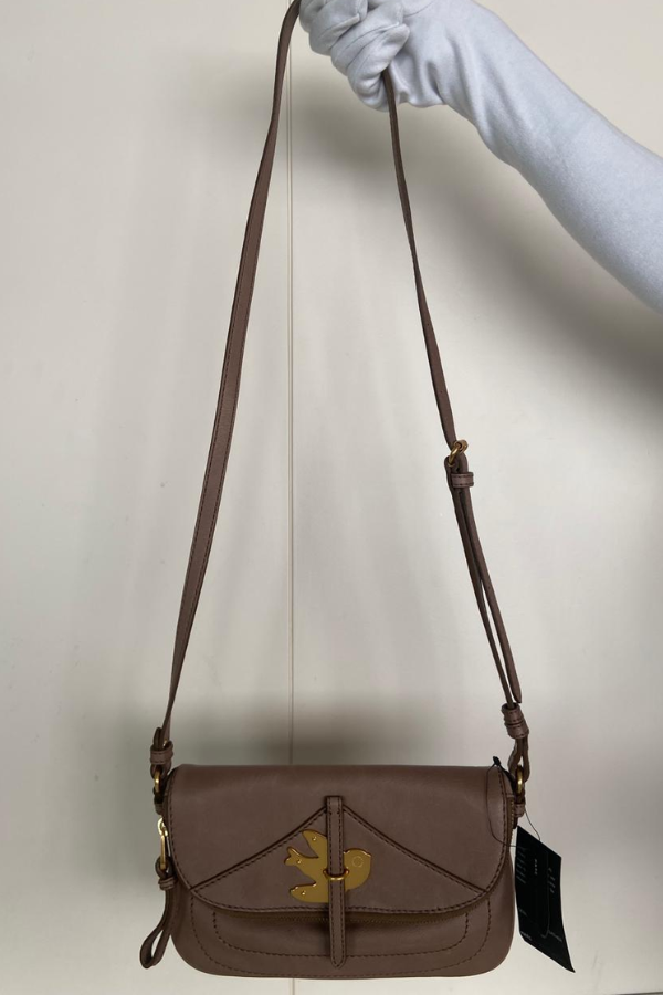 Marc by Marc Jacobs Old Rose Leather Petal to the Metal Crossbody Bag