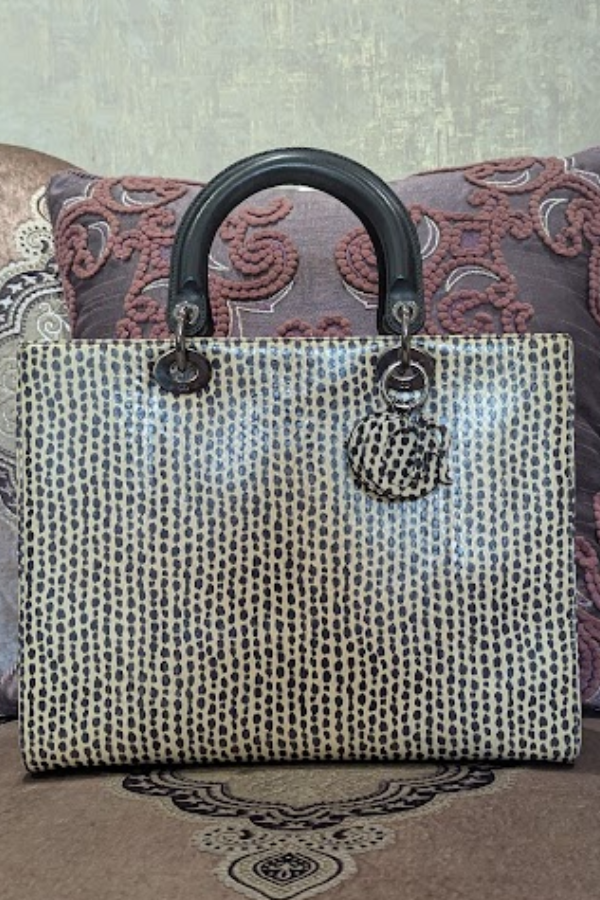 Dior Python Lady Dior Bag