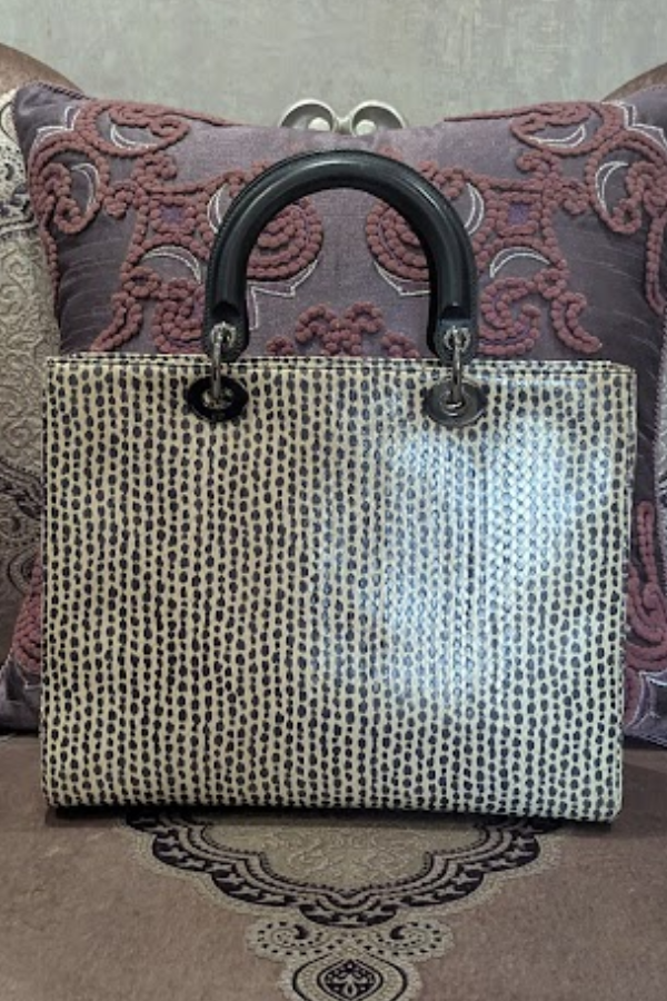 Dior Python Lady Dior Bag