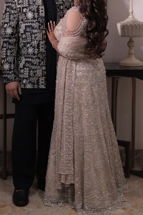 Swish by Dolcy and Simran Fish Cut Lehenga Set