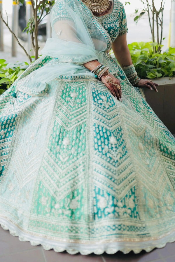 Shyam Narayan Prasad Embroidered Lehenga Set