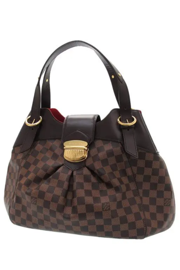 Louis Vuitton Damier Ebene Canvas Sistina PM Bag