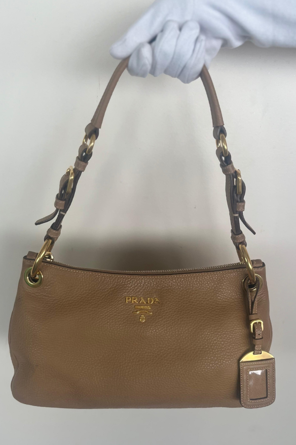 Prada Vitello Daino Shoulder Bag