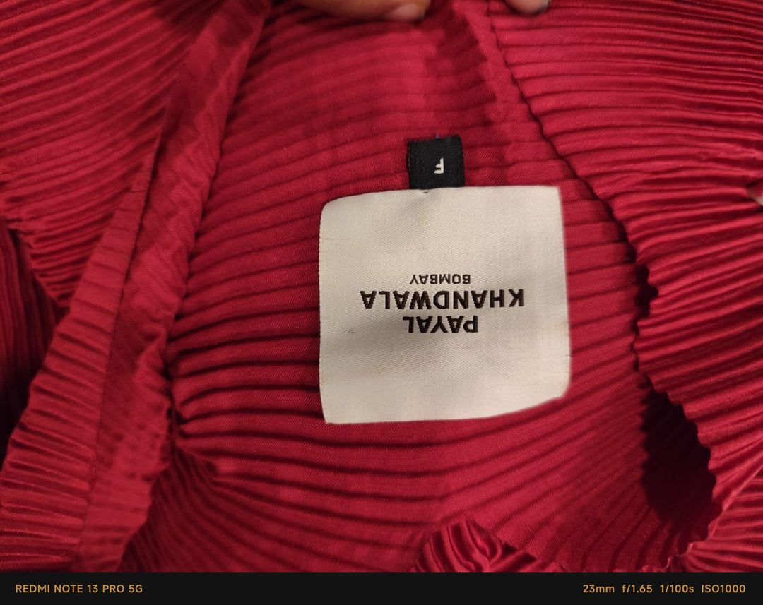 Payal Pratap Red Tunic