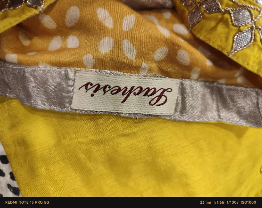 Lachesis Yellow Kurta Set