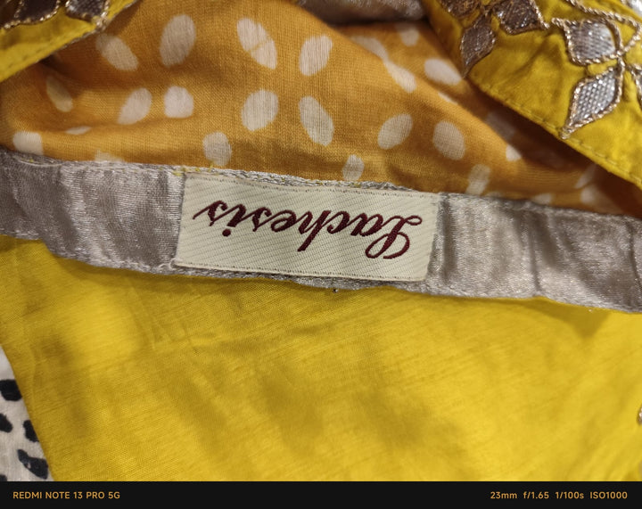 Lachesis Yellow Kurta Set