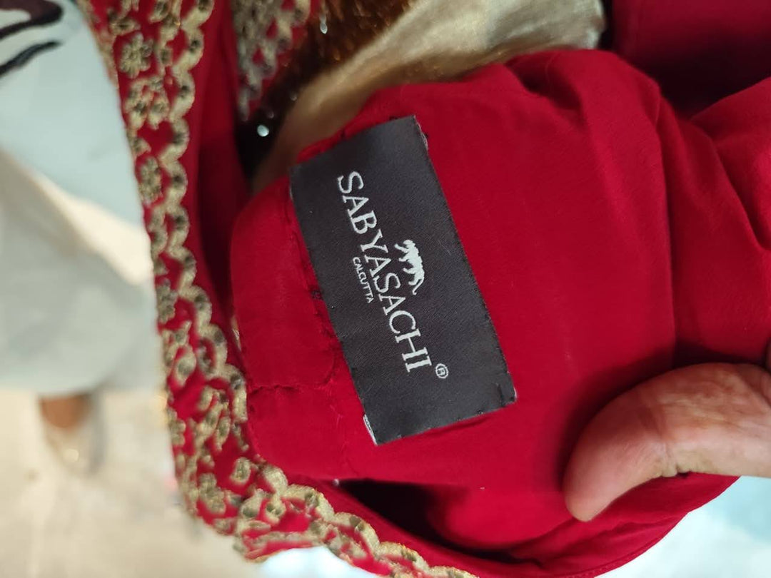 Sabyasachi Red & Gold Heritage Lehenga Set