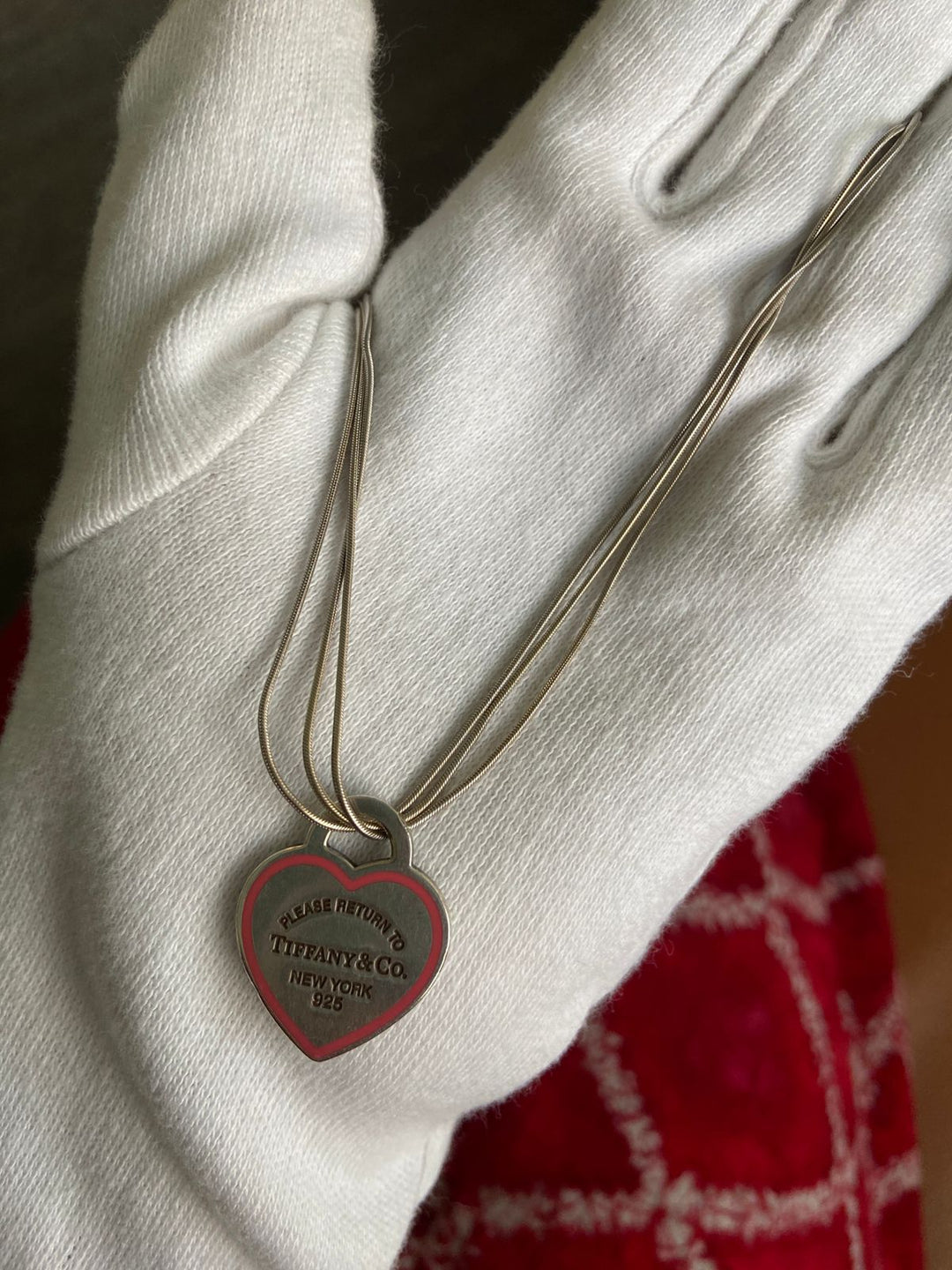 Tiffany & Co. Return to Tiffany Heart Tag Necklace