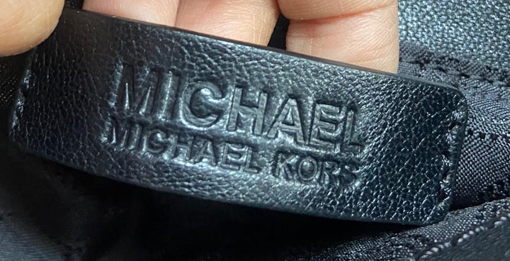 Michael Kors Berkley Black Leather Crossbody