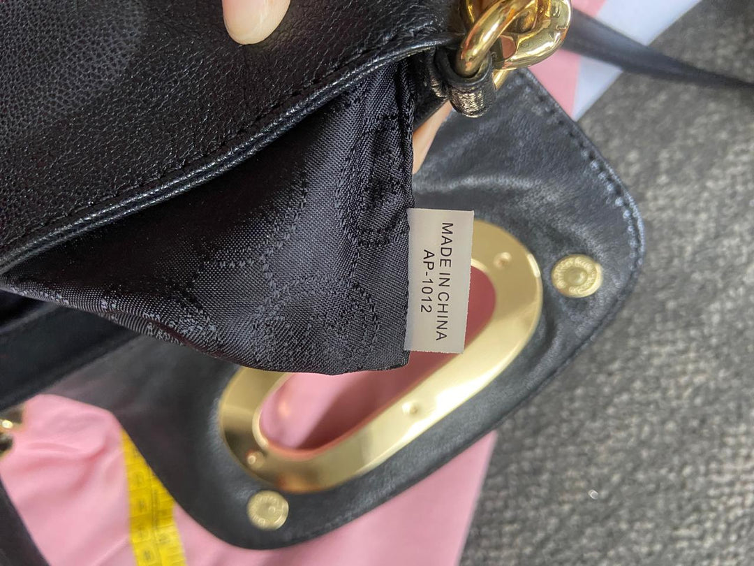 Michael Kors Berkley Black Leather Crossbody