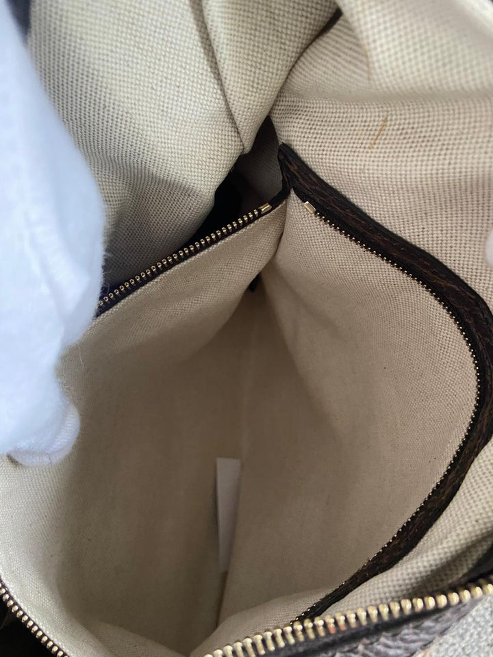 Gucci Diamante Canvas and Leather Catherine Hobo