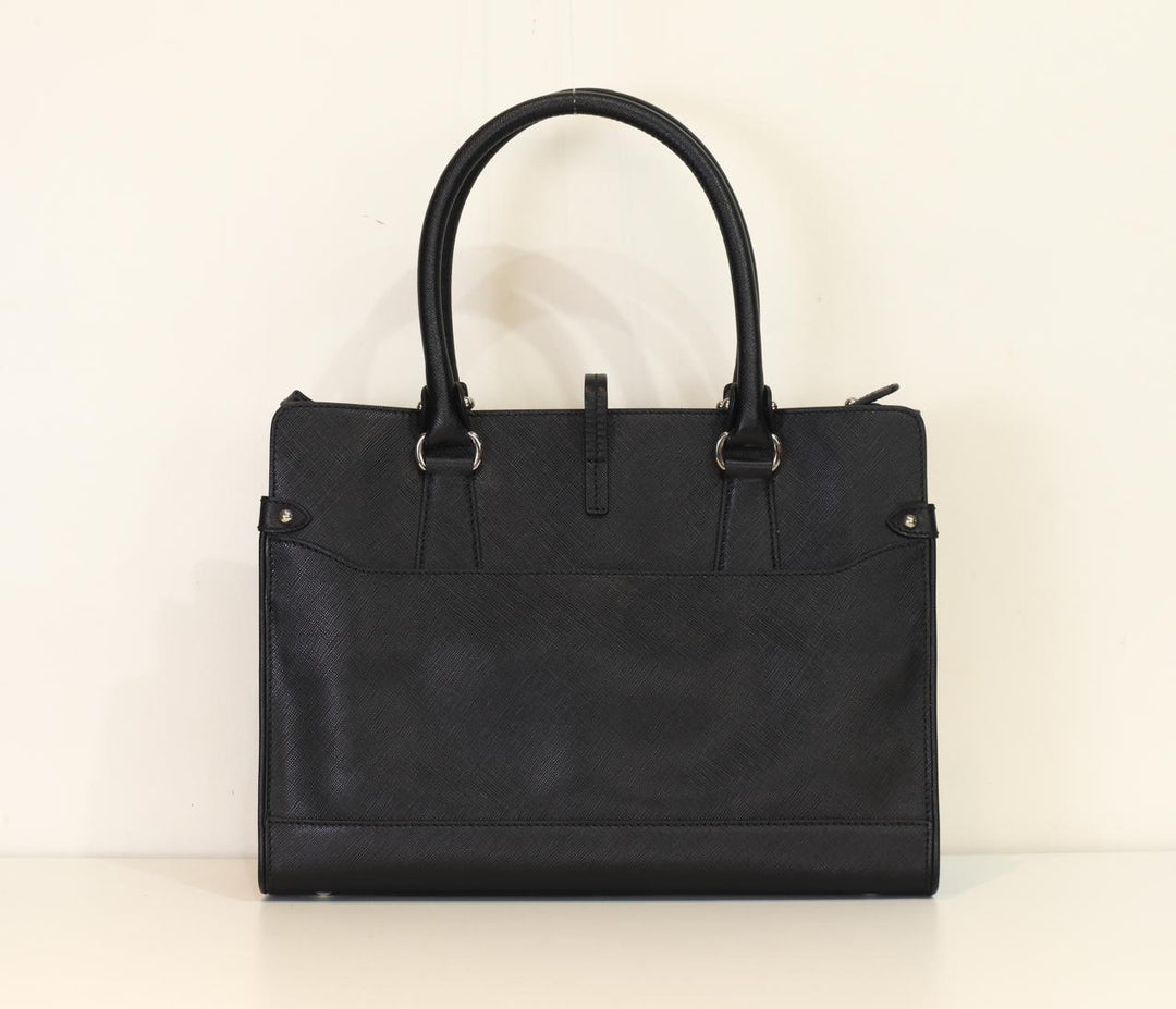 Salvatore Ferragamo Briana Saffiano Leather Tote