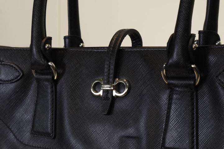 Salvatore Ferragamo Briana Saffiano Leather Tote