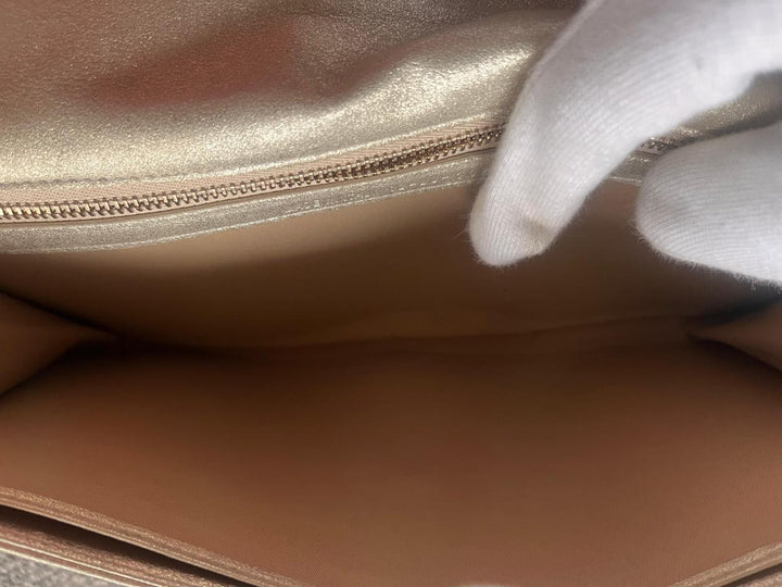 Dior Metallic Leather Clutch/Wristlet
