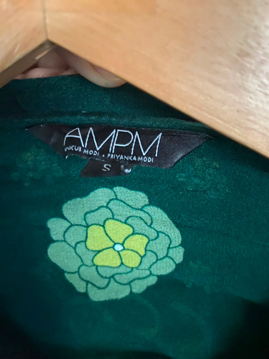 AM:PM Green Floral Tunic