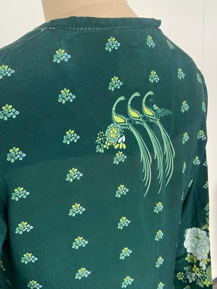 AM:PM Green Floral Tunic