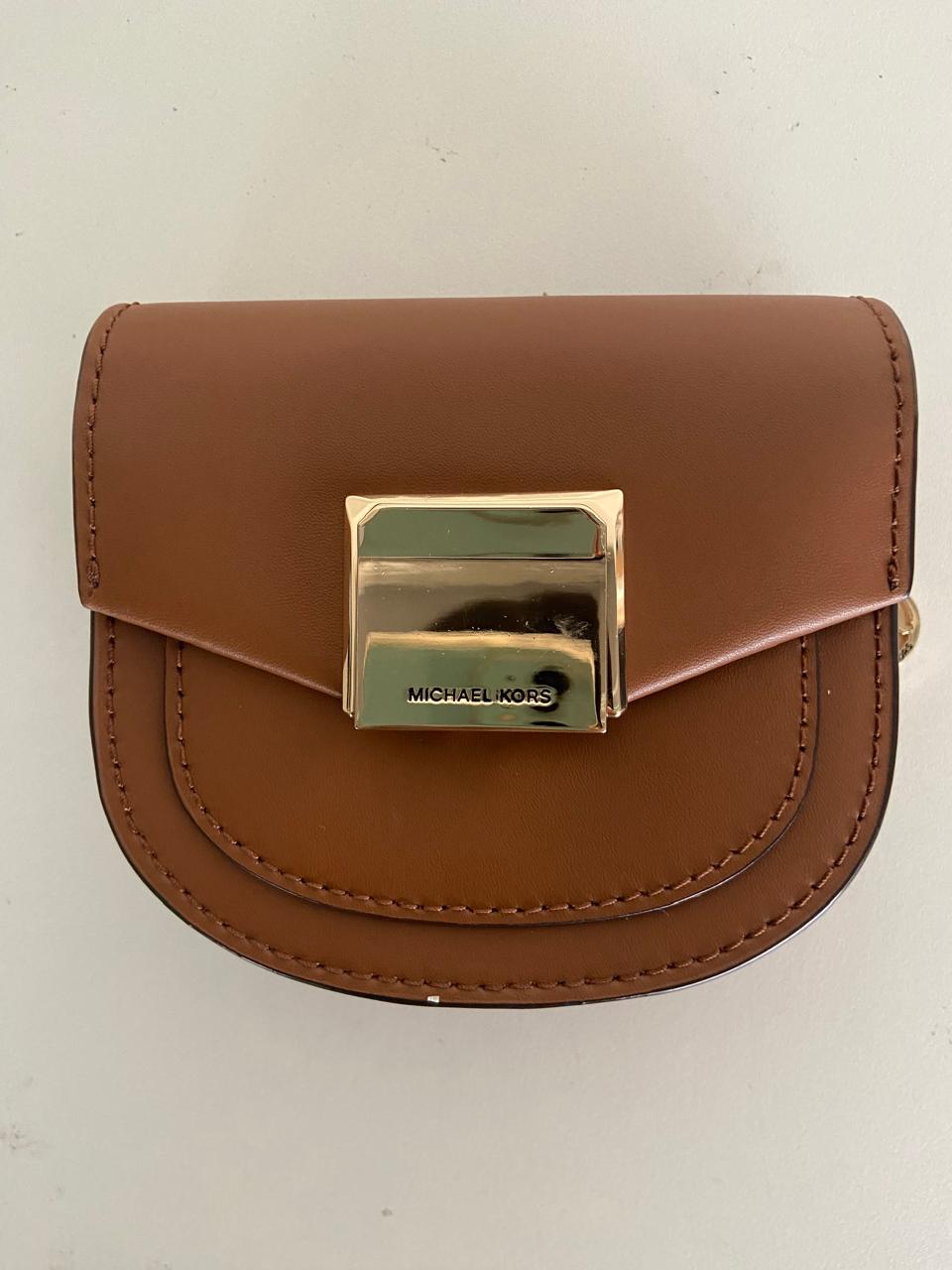 Michael Kors Lita Leather Crossbody Bag