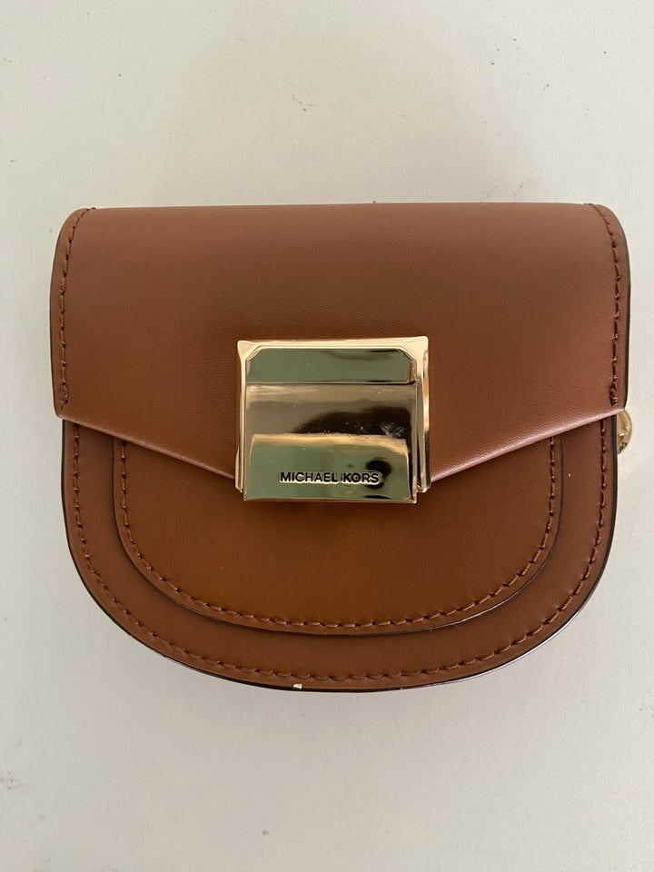 Michael Kors Lita Leather Crossbody Bag