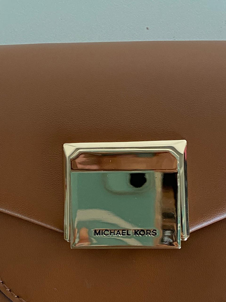 Michael Kors Lita Leather Crossbody Bag