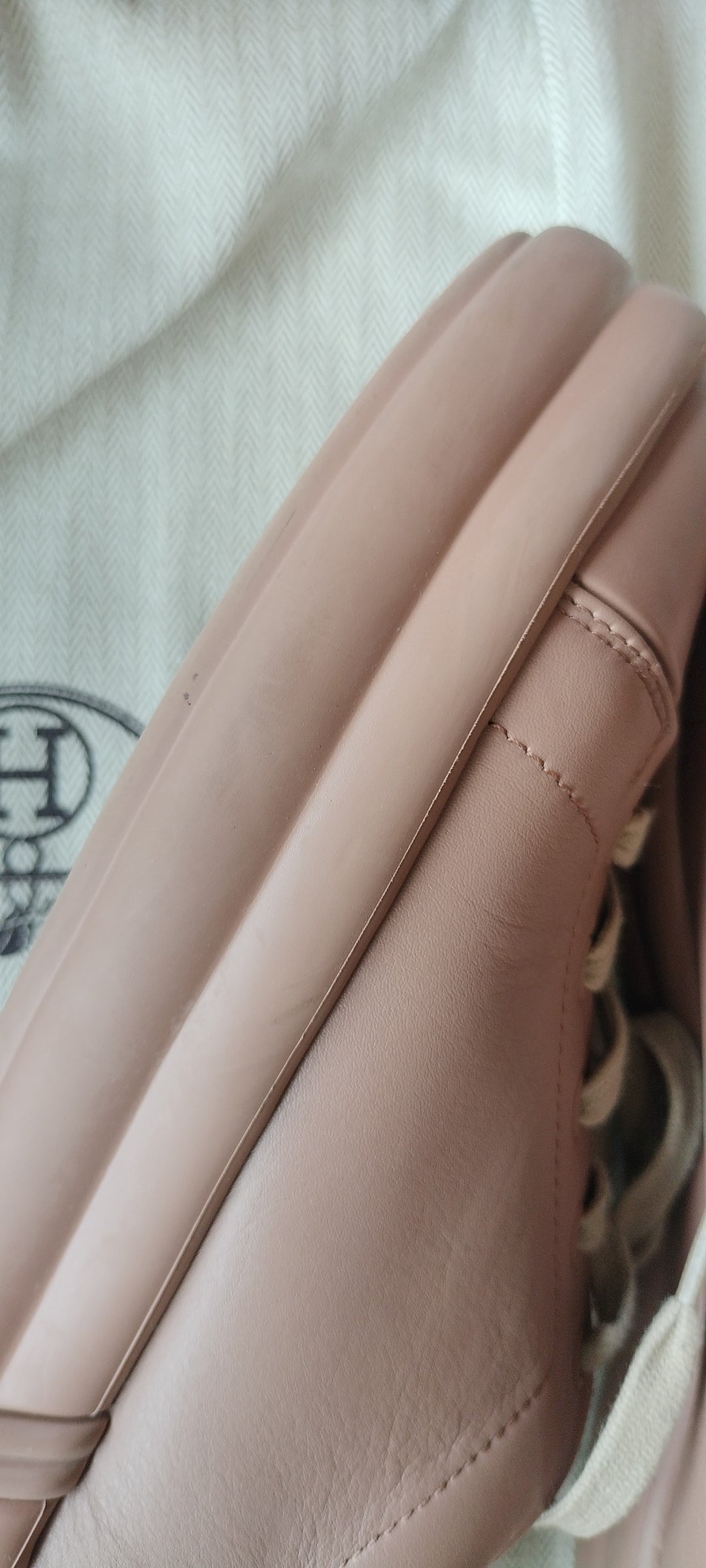 Hermès Happy Lace-Up Leather Sneakers Size 39