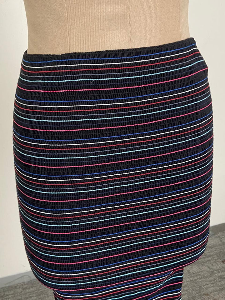 Saaksha & Kinni Striped Knit Skirt