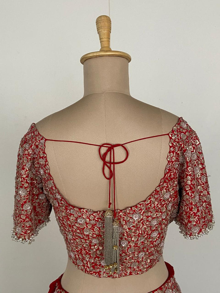 Anamika Khanna Embroidered Lehenga Set
