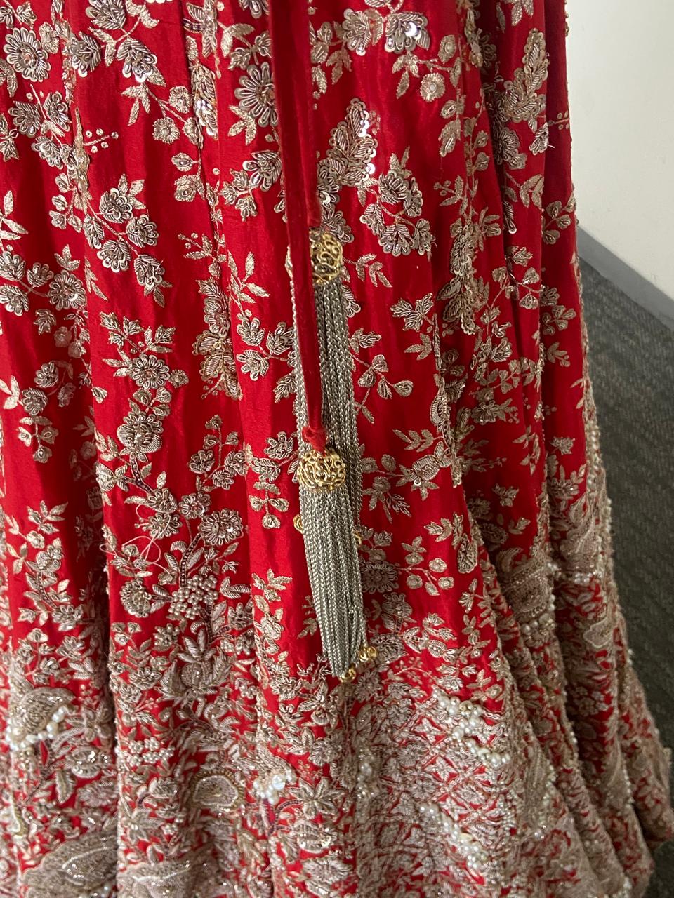 Anamika Khanna Embroidered Lehenga Set