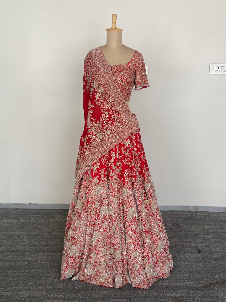 Anamika Khanna Embroidered Lehenga Set