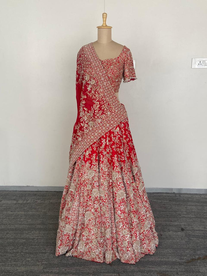 Anamika Khanna Embroidered Lehenga Set
