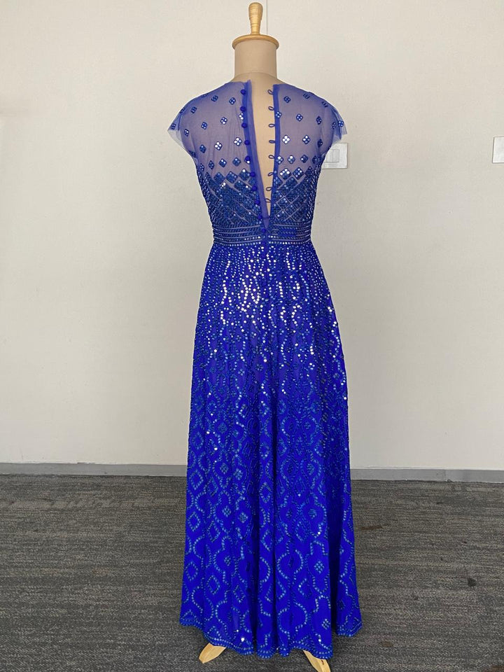 Abu Jani Sandeep Khosla Embellished Anarkali Set