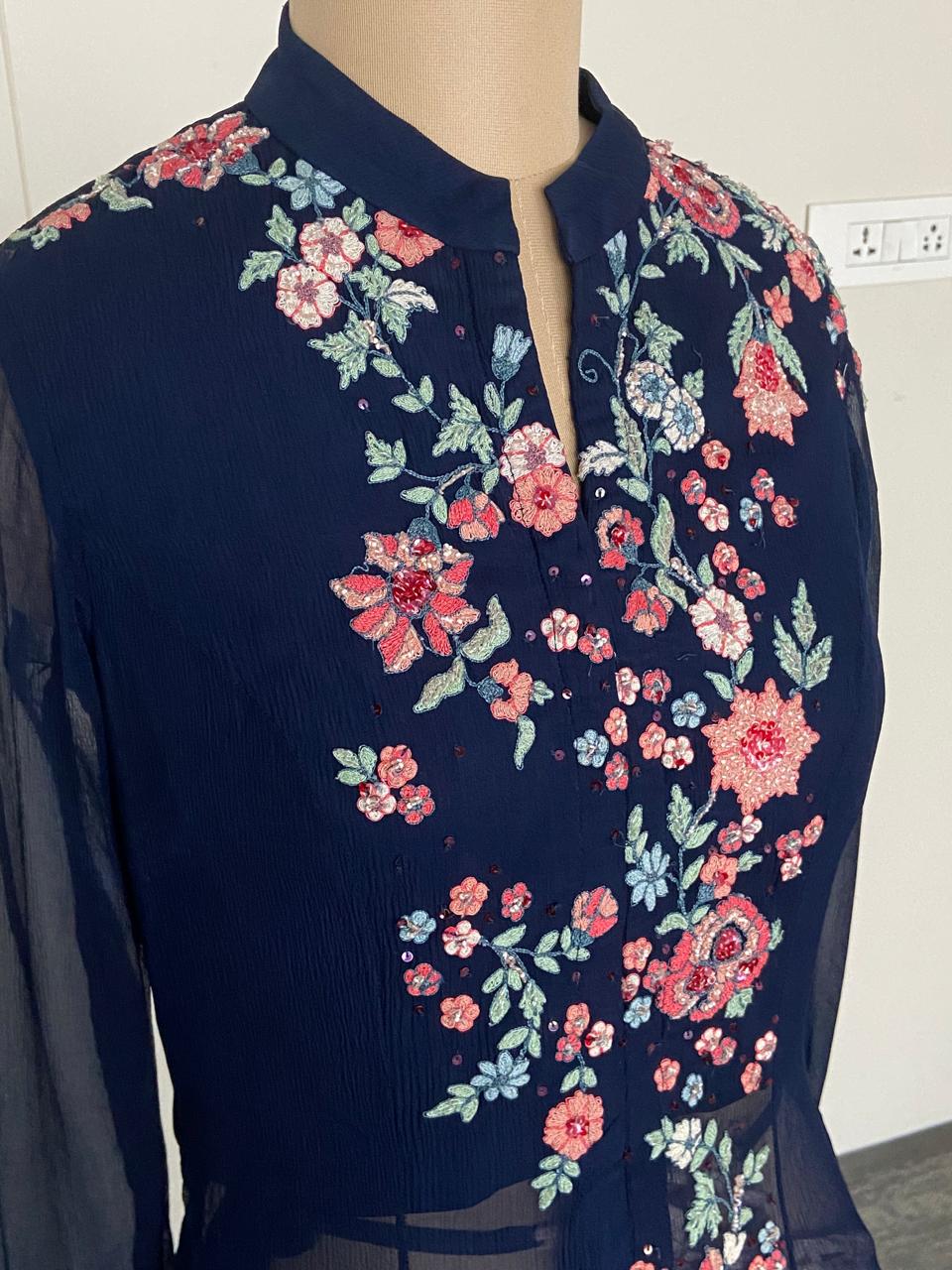 Dolly J Embroidered Sharara Set