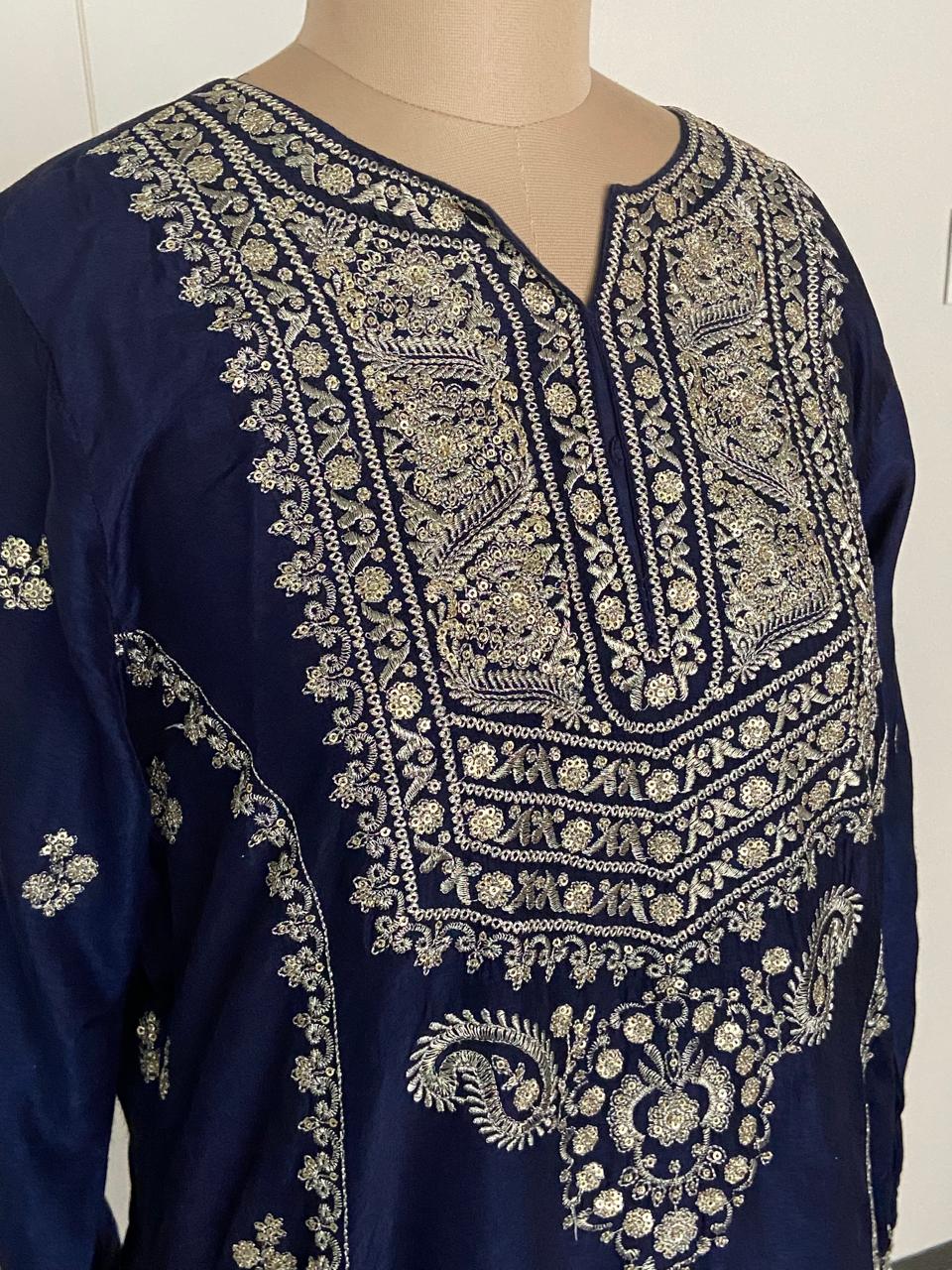 Gopi Vaid Embroidered Kurta Set