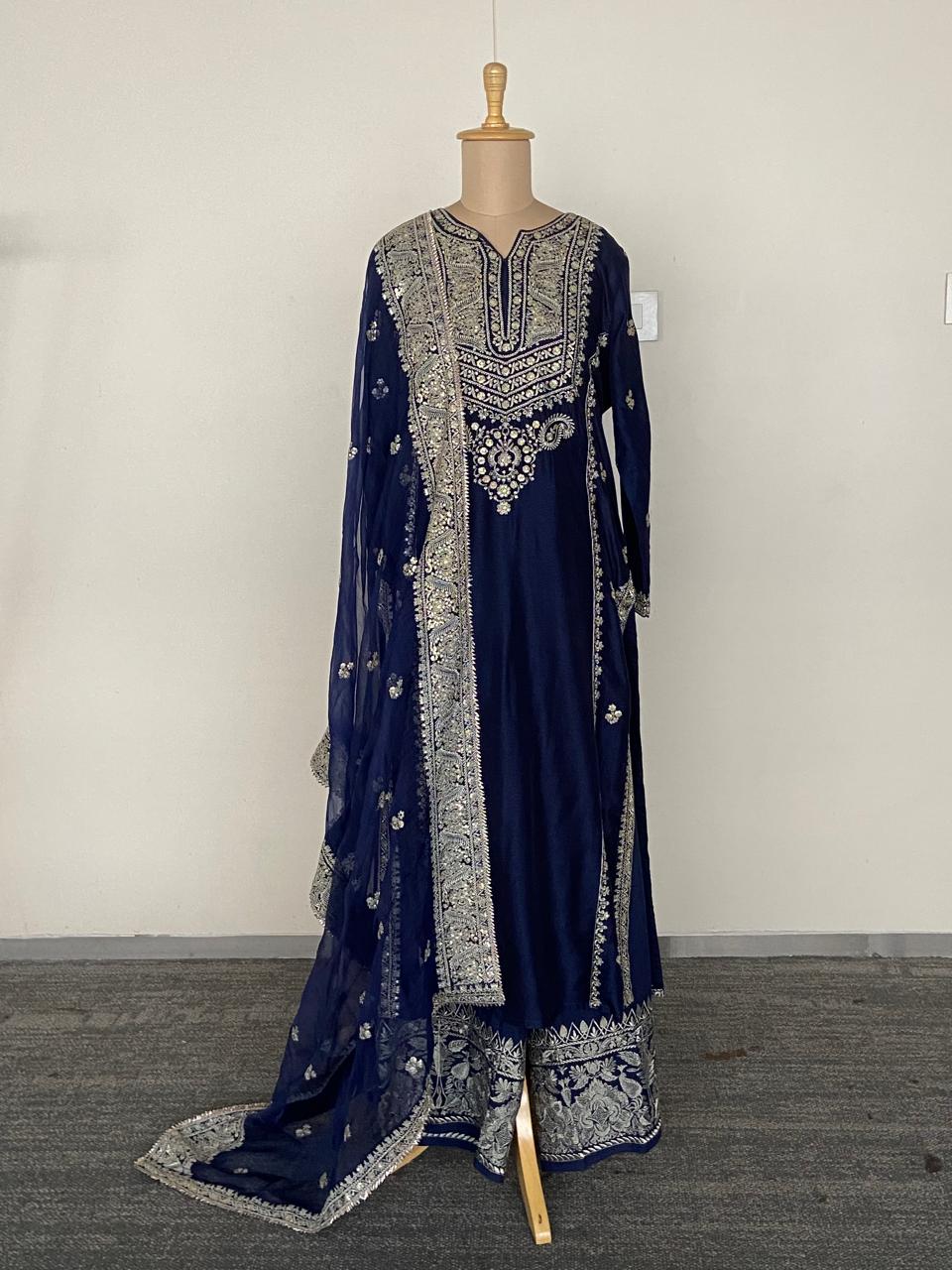 Gopi Vaid Embroidered Kurta Set