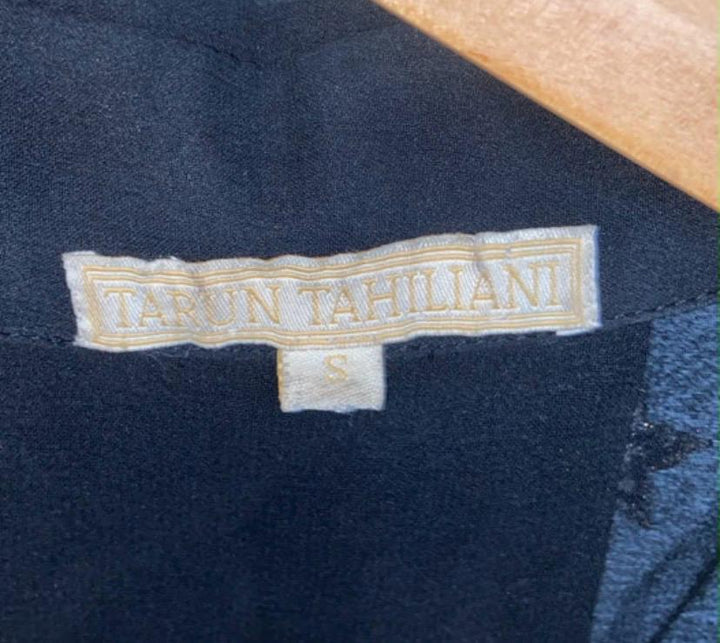 Tarun Tahiliani Embroidered Sheer Shirt