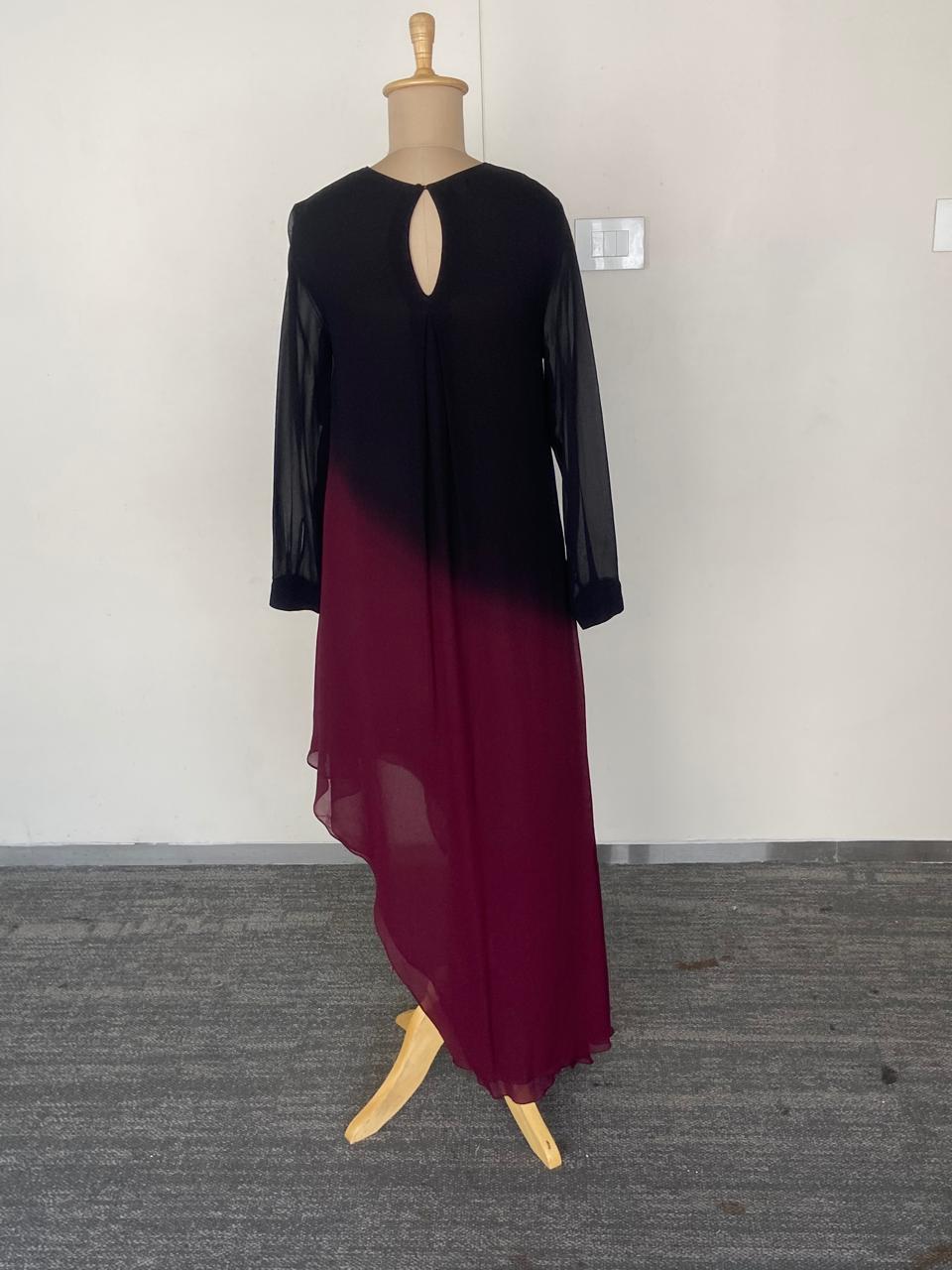 Rohit Gandhi Rahul Khanna Asymmetric Gown