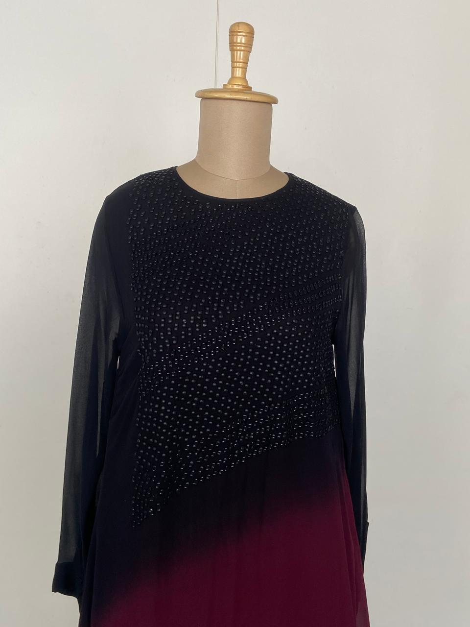 Rohit Gandhi Rahul Khanna Asymmetric Gown