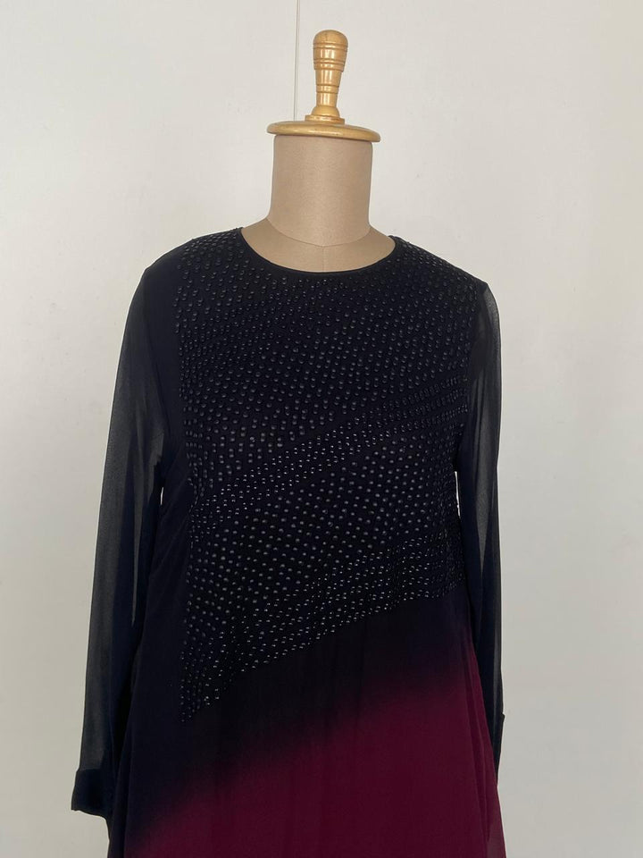 Rohit Gandhi Rahul Khanna Asymmetric Gown