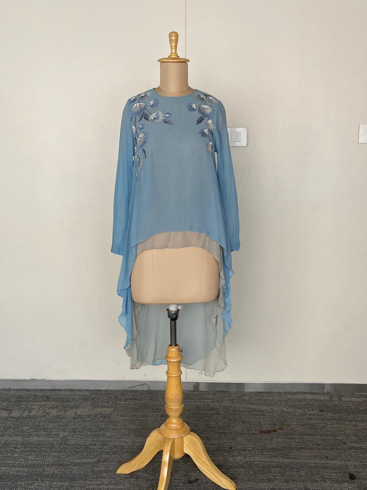 Namrata Joshipura Blue Embroidered Tunic
