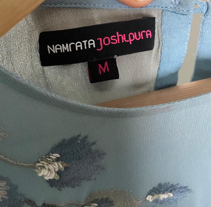 Namrata Joshipura Blue Embroidered Tunic